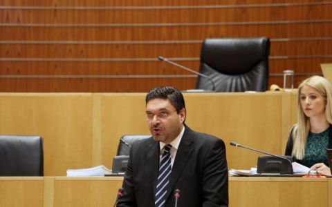 Δηλώσεις Υπουργού Οικονομικών κ. Κωνσταντίνου Πετρίδη, μετά την υπερψήφιση του Κρατικού Προϋπολογισμού 2020  από την Ολομέλεια της Βουλής