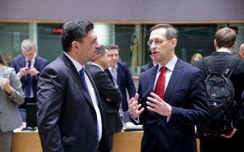The Minister of Finance, Mr Constantinos Petrides at the EU ECOFIN Council  