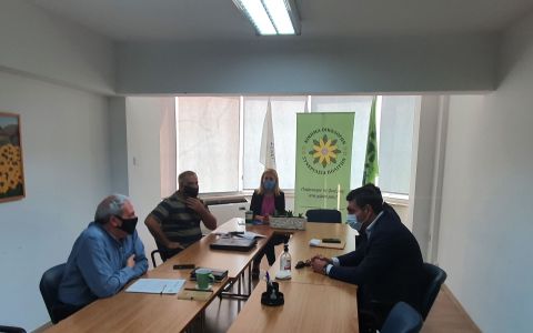 Δηλώσεις Υπουργού Οικονομικών κ. Κωνσταντίνου Πετρίδη - Συνάντηση με Κίνημα Οικολόγων – Συνεργασία Πολιτών