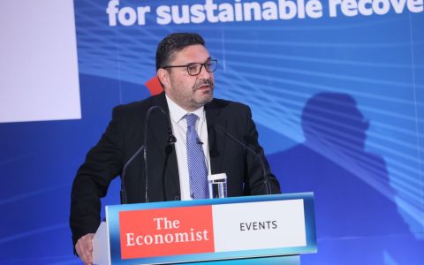 Παρέμβαση Υπουργού Οικονομικών κ. Κωνσταντίνου Πετρίδη στο συνέδριο του Economist