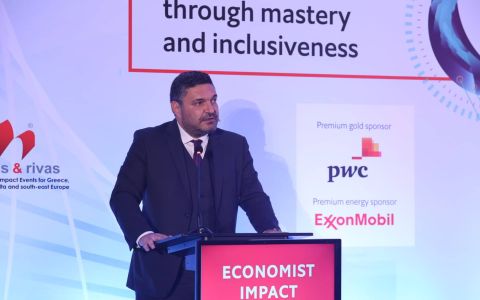 Ο Υπουργός Οικονομικών κ. Κωνσταντίνος Πετρίδης στο Economist