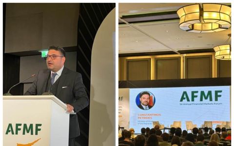 Opening Keynote by the Minister of Finance Constantinos Petrides at 1st Annual Financial Markets Forum 