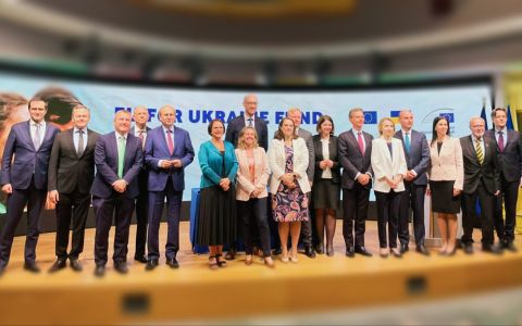 Δήλωση Υπουργού Οικονομικών κ. Μάκη Κεραυνού, στην τελετή υπογραφής για συμμετοχή στο ταμείο της Ευρωπαϊκής Τράπεζας Επενδύσεων EU4U για Στήριξη της Ανασυγκρότησης και Ανάκαμψης στην Ουκρανία