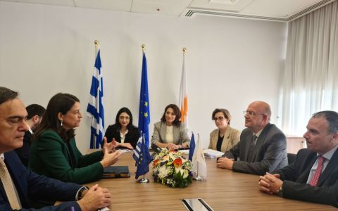 Συνάντηση Υπουργού Οικονομικών κ. Μάκη Κεραυνού με την Υπουργό Εσωτερικών της Ελλάδας, κα. Νίκη Κεραμέως 