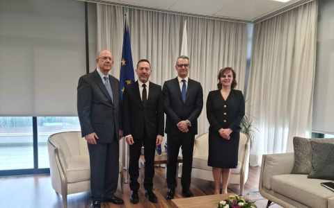 Συνάντηση Υπουργού Οικονομικών κ. Μάκη Κεραυνού, με τον Διοικητή της Τράπεζας της Ελλάδας, κ. Γιάννη Στουρνάρα 
