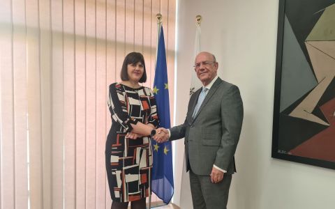 Συνάντηση Υπουργού Οικονομικών, κ. Μάκη Κεραυνού, με τη Γενική Εισαγγελέα της Ευρωπαϊκής Ένωσης, κα. Laura Codruța Kövesi